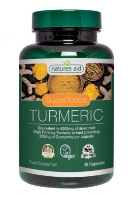 Natures Aid Turmeric 8200mg 30 caps
